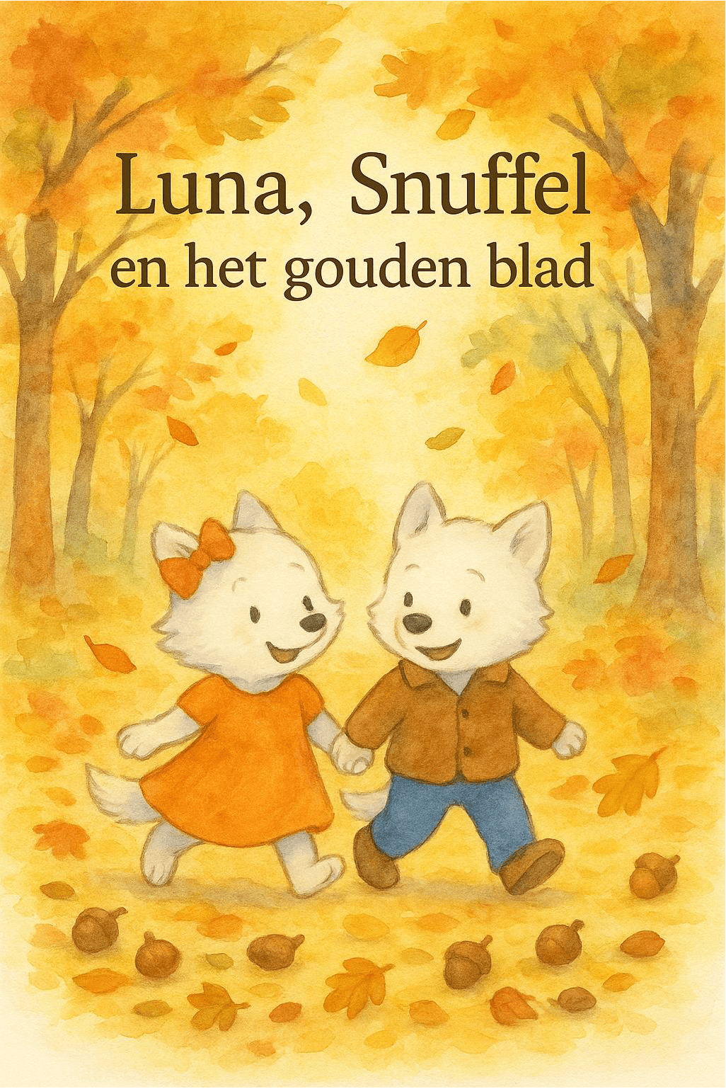 Luna, Snuffel en het gouden blad