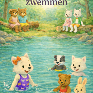 Luna leert zwemmen